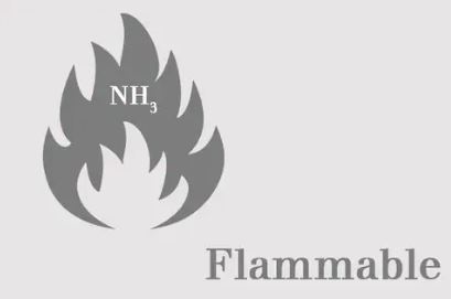 Ammonia is flammable